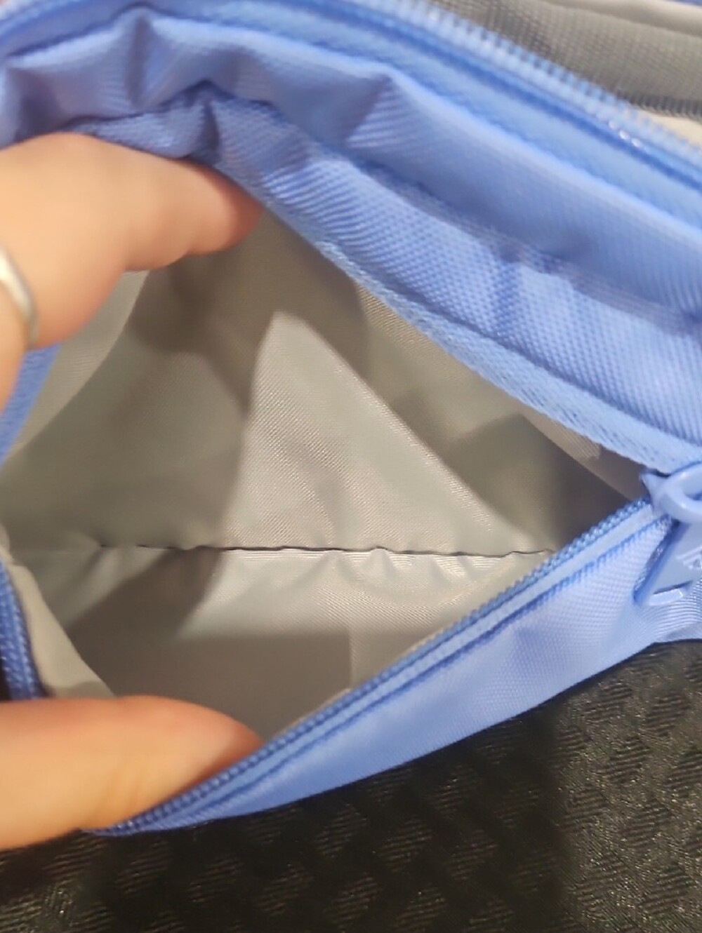 adidas Sky Blue Waist Side Bag - Picture 4 of 6
